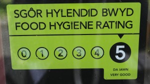 Caffi Blas Y Waun - hylendid bwyd
