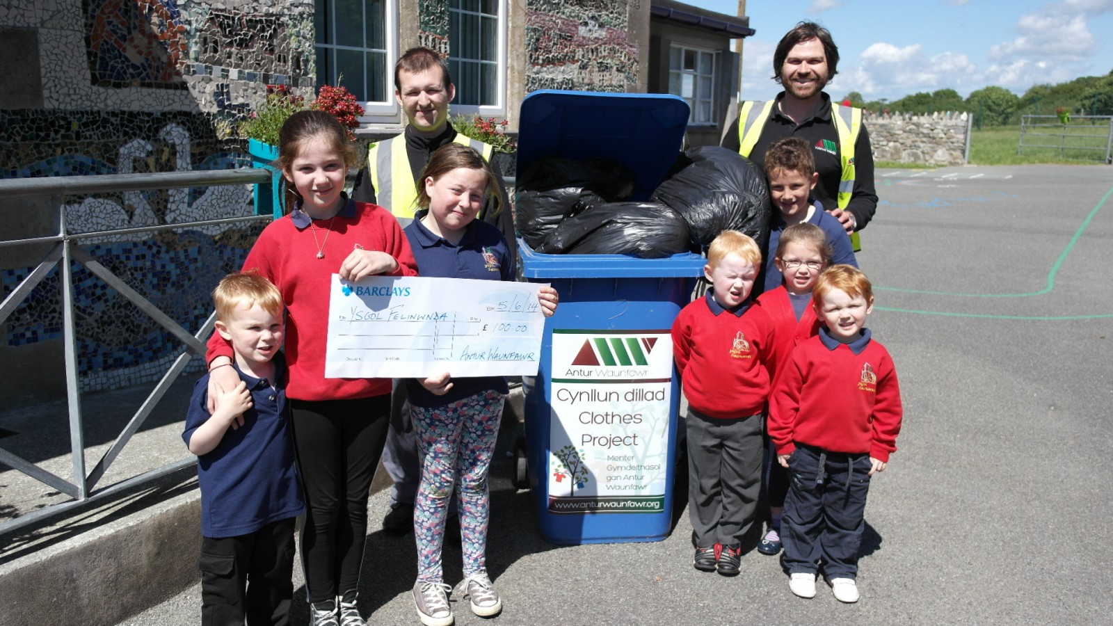 Clothes Banks Antur Waunfawr
